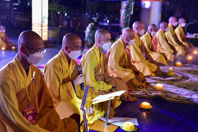 Impressed night of Amitabha Buddha's Birthday in 2021