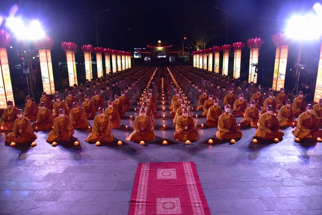 Impressed night of Amitabha Buddha's Birthday in 2021