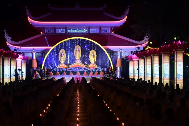Impressed night of Amitabha Buddha's Birthday in 2021