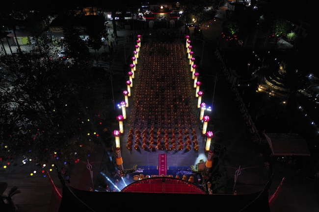 Impressed night of Amitabha Buddha's Birthday in 2021