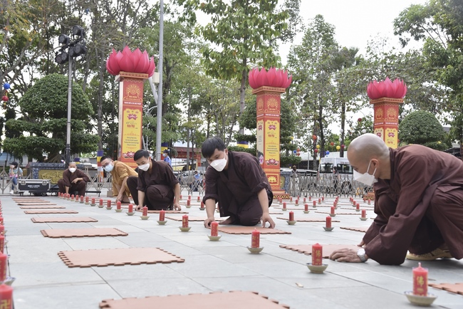 Impressed night of Amitabha Buddha's Birthday in 2021