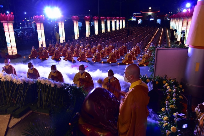 Impressed night of Amitabha Buddha's Birthday in 2021