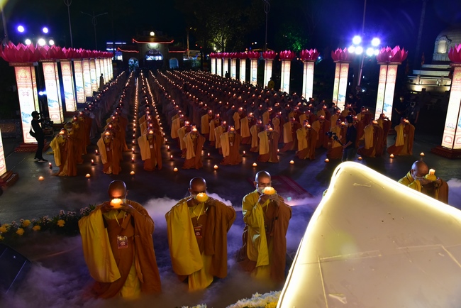 Impressed night of Amitabha Buddha's Birthday in 2021