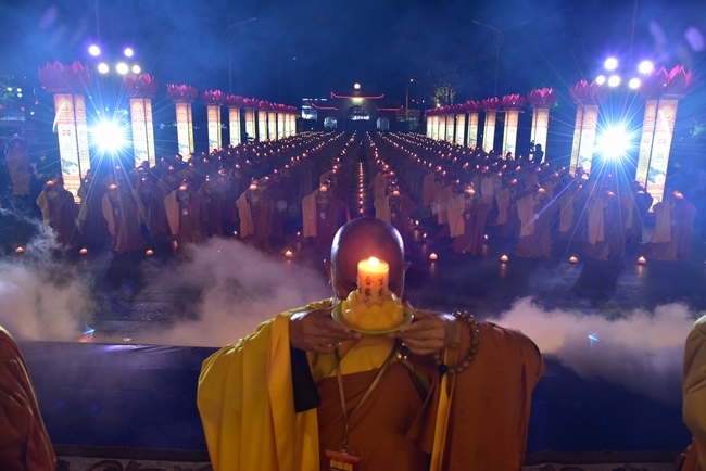 Impressed night of Amitabha Buddha's Birthday in 2021