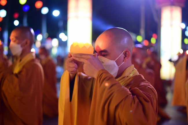 Impressed night of Amitabha Buddha's Birthday in 2021