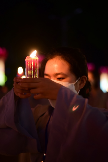 Impressed night of Amitabha Buddha's Birthday in 2021
