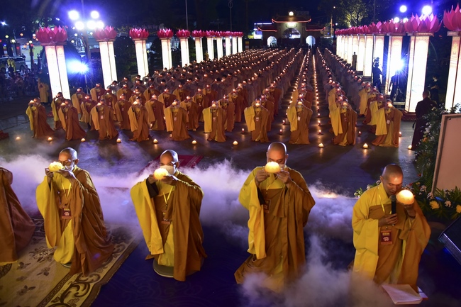 Impressed night of Amitabha Buddha's Birthday in 2021