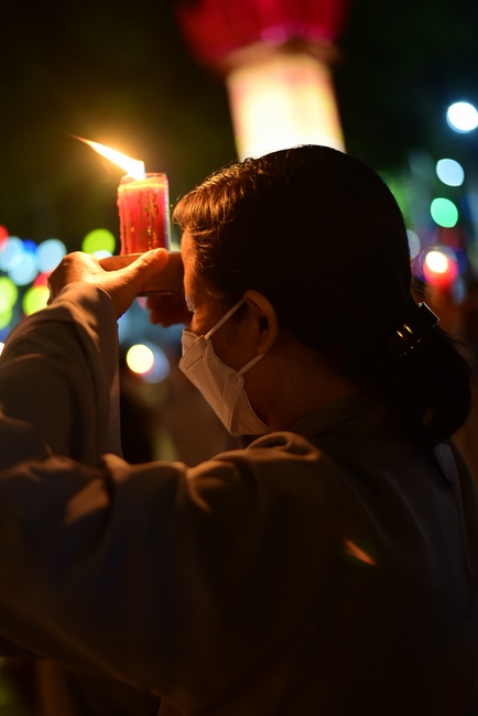 Impressed night of Amitabha Buddha's Birthday in 2021