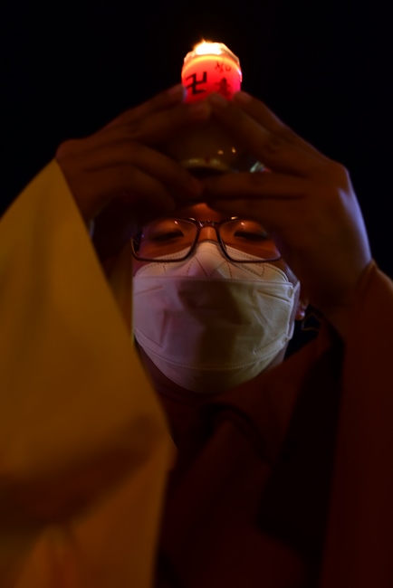 Impressed night of Amitabha Buddha's Birthday in 2021