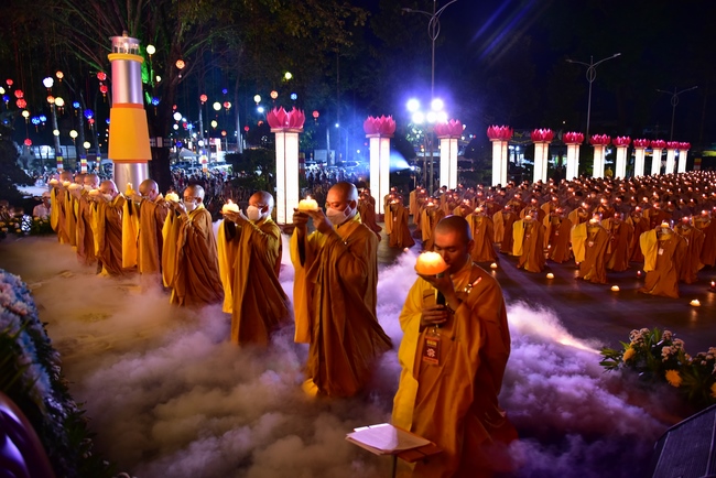Impressed night of Amitabha Buddha's Birthday in 2021