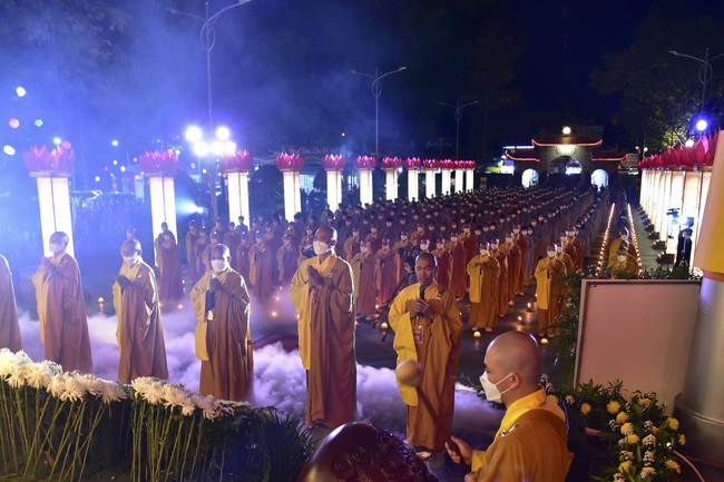 Impressed night of Amitabha Buddha's Birthday in 2021