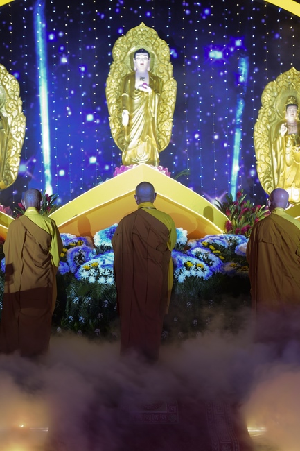 Impressed night of Amitabha Buddha's Birthday in 2021