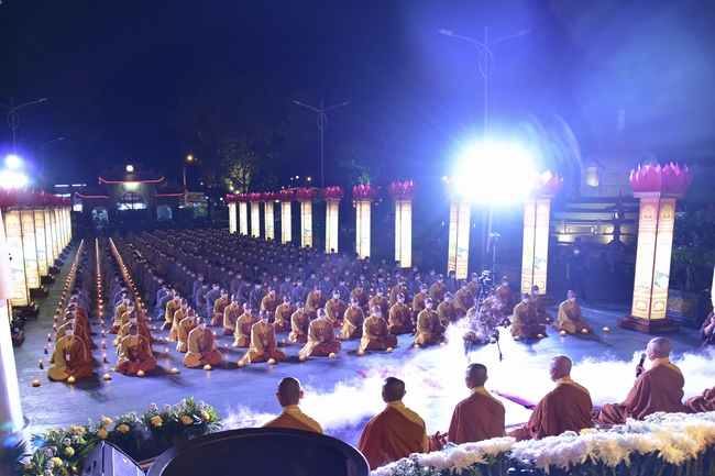 Impressed night of Amitabha Buddha's Birthday in 2021