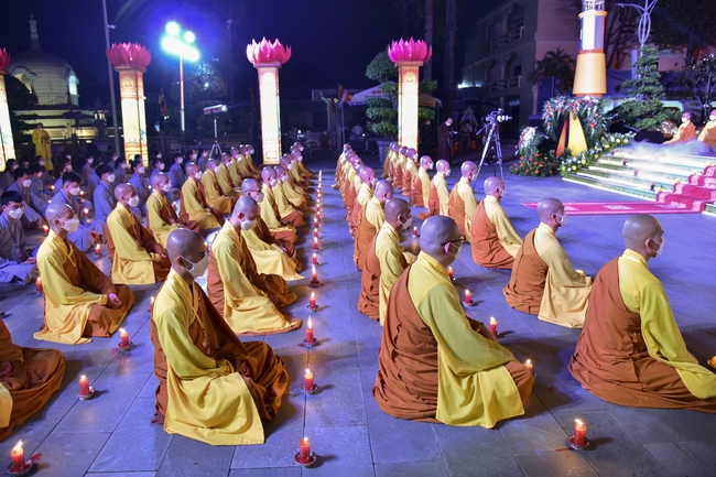 Impressed night of Amitabha Buddha's Birthday in 2021