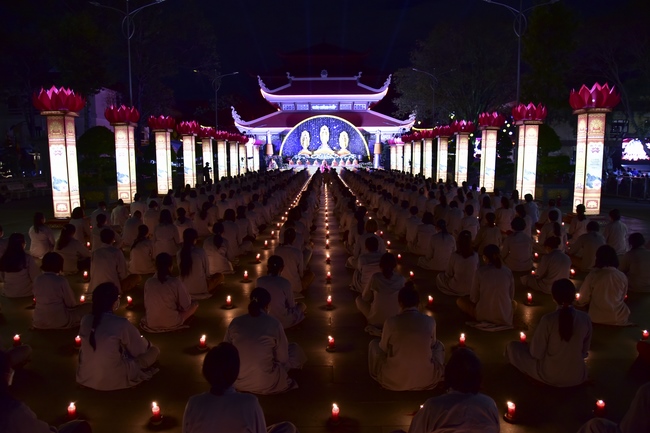 Impressed night of Amitabha Buddha's Birthday in 2021