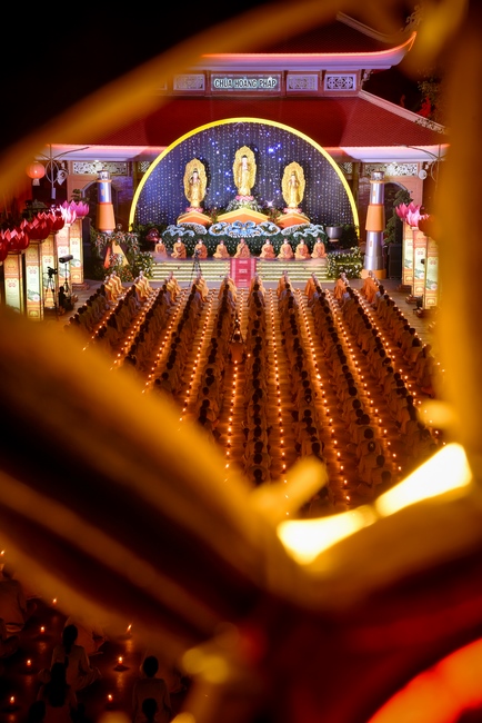 Impressed night of Amitabha Buddha's Birthday in 2021