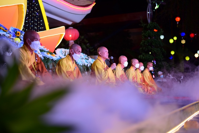 Impressed night of Amitabha Buddha's Birthday in 2021