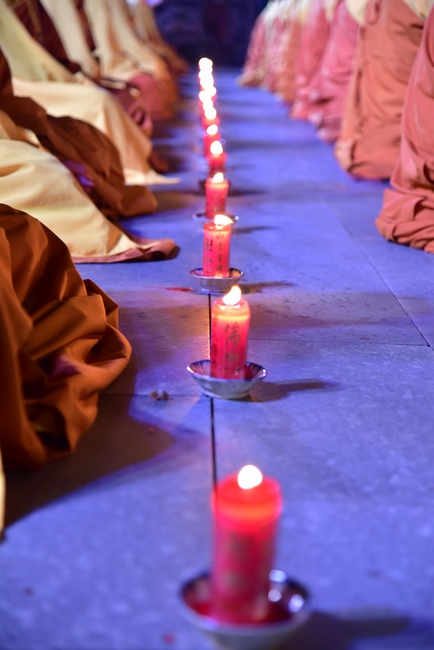 Impressed night of Amitabha Buddha's Birthday in 2021