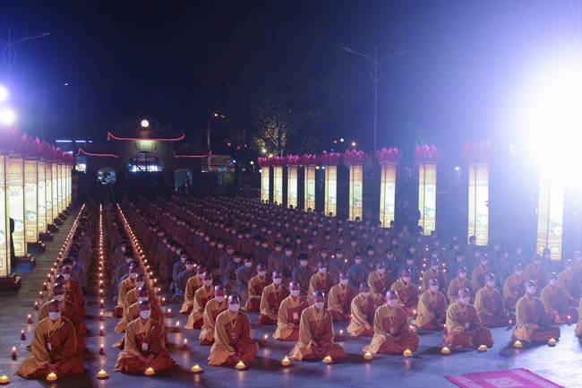 Impressed night of Amitabha Buddha's Birthday in 2021