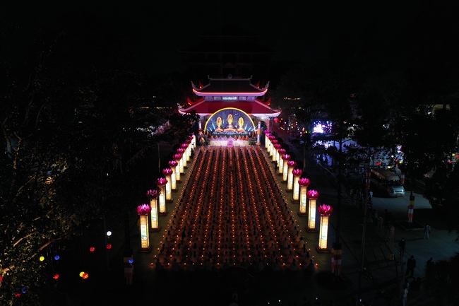 Impressed night of Amitabha Buddha's Birthday in 2021