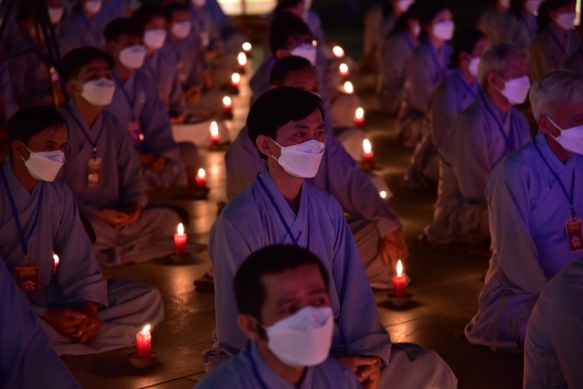 Impressed night of Amitabha Buddha's Birthday in 2021