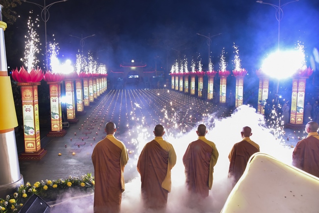 Impressed night of Amitabha Buddha's Birthday in 2021