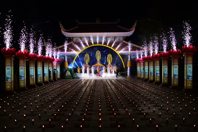 Impressed night of Amitabha Buddha's Birthday in 2021