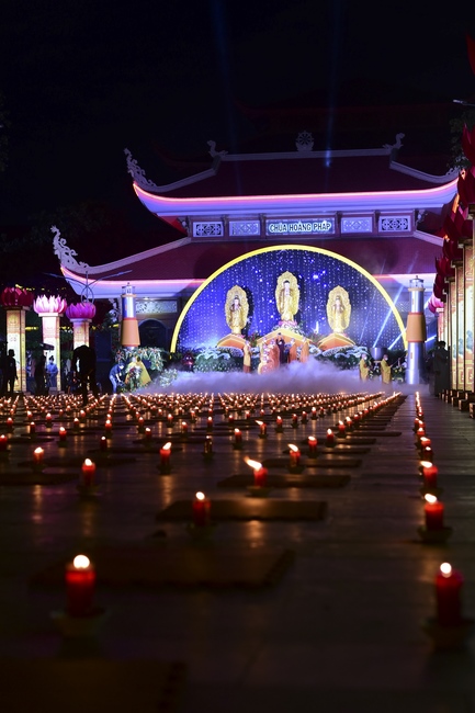 Impressed night of Amitabha Buddha's Birthday in 2021