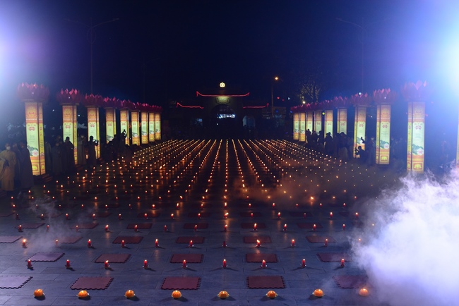 Impressed night of Amitabha Buddha's Birthday in 2021