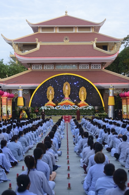 Impressed night of Amitabha Buddha's Birthday in 2021