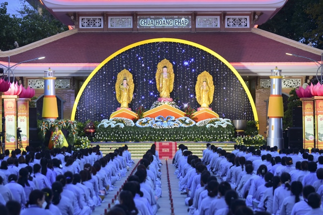 Impressed night of Amitabha Buddha's Birthday in 2021