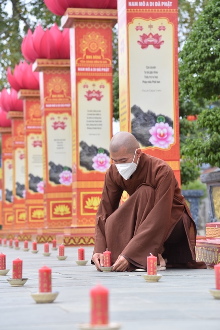 Impressed night of Amitabha Buddha's Birthday in 2021
