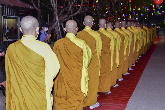 Impressed night of Amitabha Buddha's Birthday in 2021