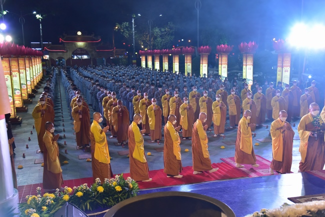 Impressed night of Amitabha Buddha's Birthday in 2021