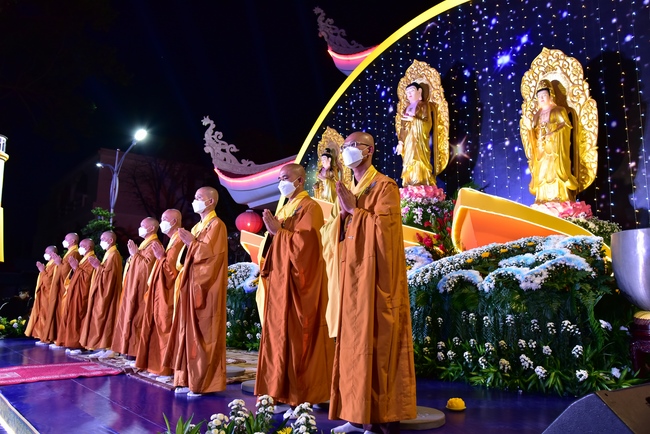 Impressed night of Amitabha Buddha's Birthday in 2021