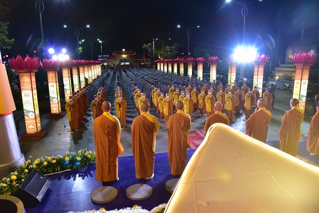 Impressed night of Amitabha Buddha's Birthday in 2021