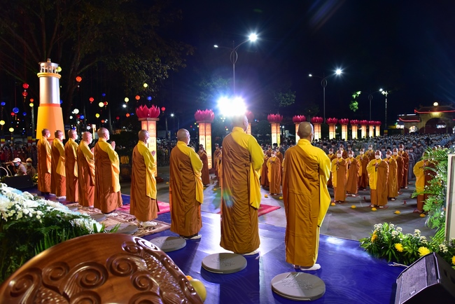 Impressed night of Amitabha Buddha's Birthday in 2021