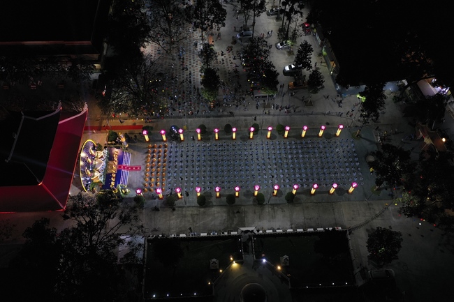 Impressed night of Amitabha Buddha's Birthday in 2021