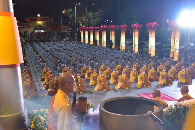 Impressed night of Amitabha Buddha's Birthday in 2021
