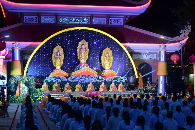 Impressed night of Amitabha Buddha's Birthday in 2021