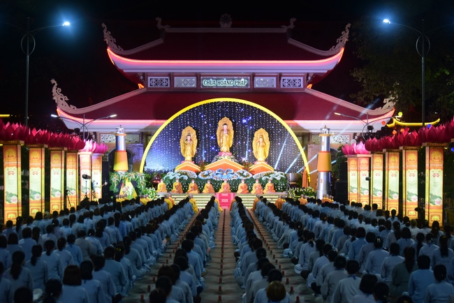 Impressed night of Amitabha Buddha's Birthday in 2021