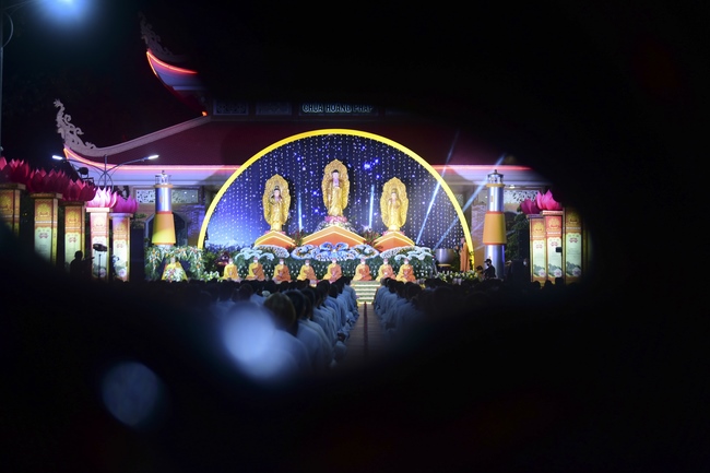 Impressed night of Amitabha Buddha's Birthday in 2021