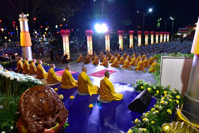 Impressed night of Amitabha Buddha's Birthday in 2021