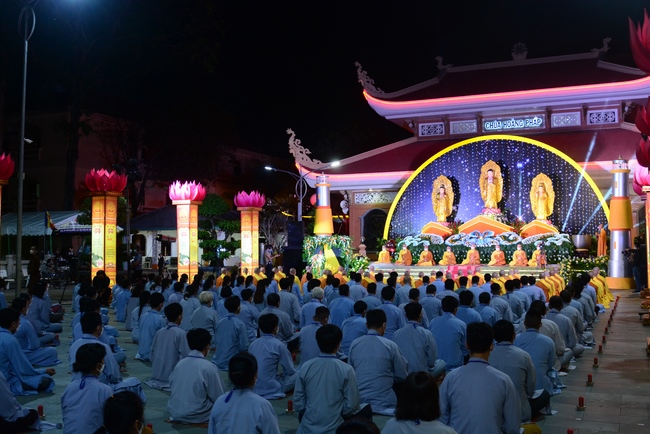 Impressed night of Amitabha Buddha's Birthday in 2021
