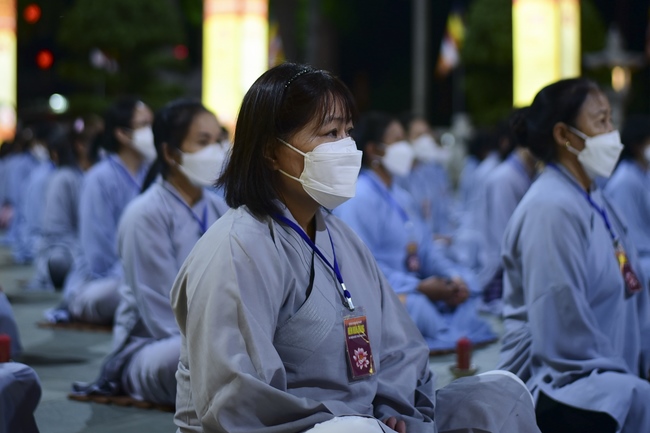 Impressed night of Amitabha Buddha's Birthday in 2021