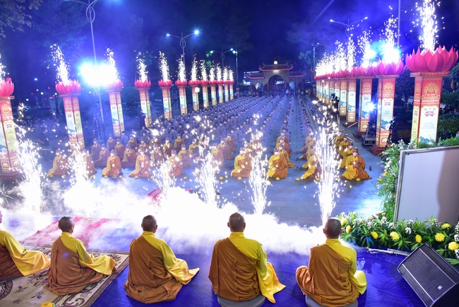 Impressed night of Amitabha Buddha's Birthday in 2021