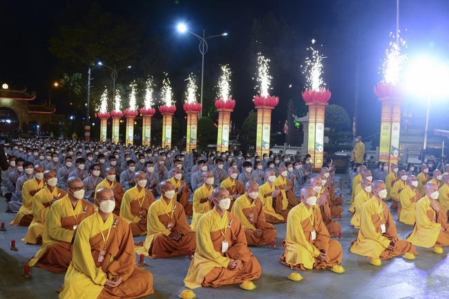 Impressed night of Amitabha Buddha's Birthday in 2021