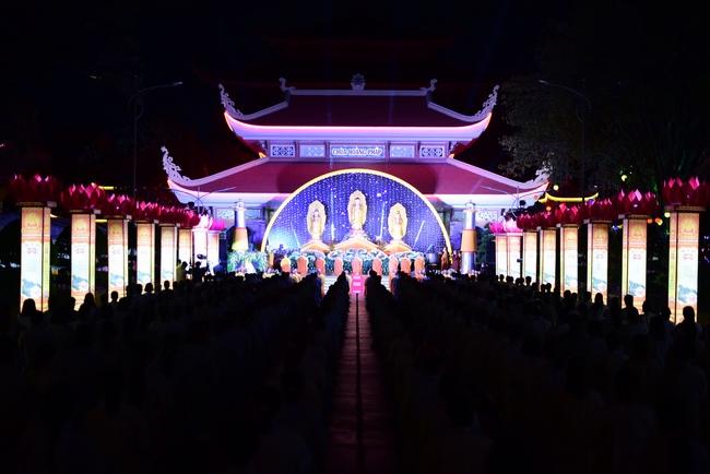 Impressed night of Amitabha Buddha's Birthday in 2021