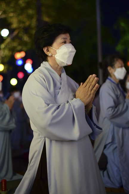 Impressed night of Amitabha Buddha's Birthday in 2021