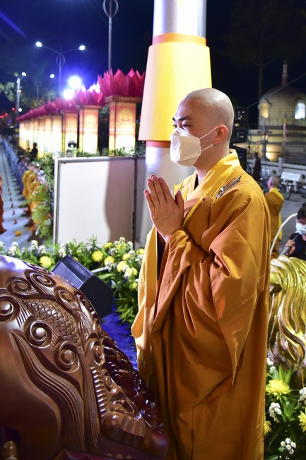 Impressed night of Amitabha Buddha's Birthday in 2021